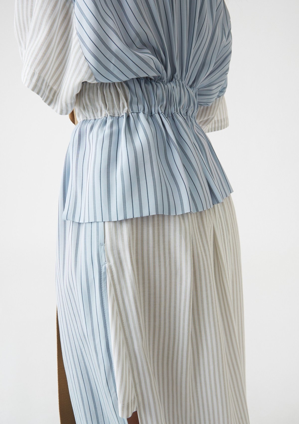 Blue Linen Flow Kaftan