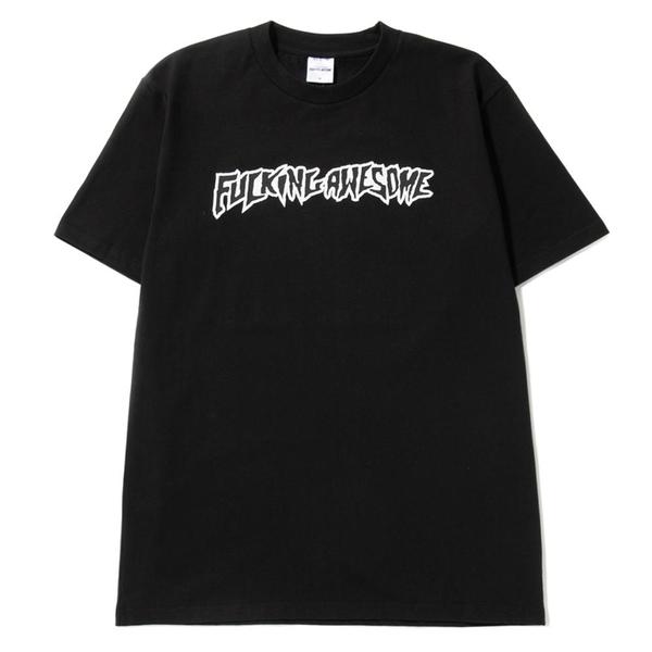 Fucking Awesome Puff Outline Logo T-shirt - Black Fucking Awesome Puff Outline Logo T-shirt - Black