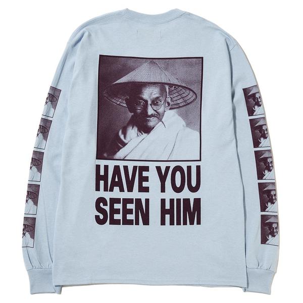 Mister Green x Black Weirdos Ganziiz Long Sleeve T-shirt - Sky