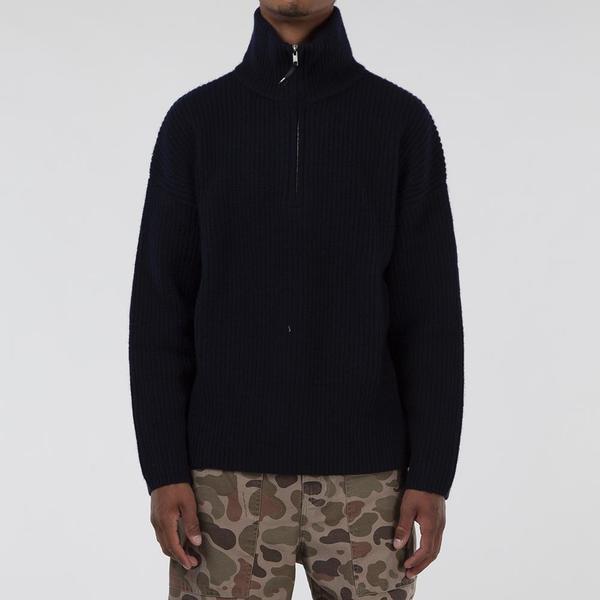 Wood Wood Otto Sweater - Navy