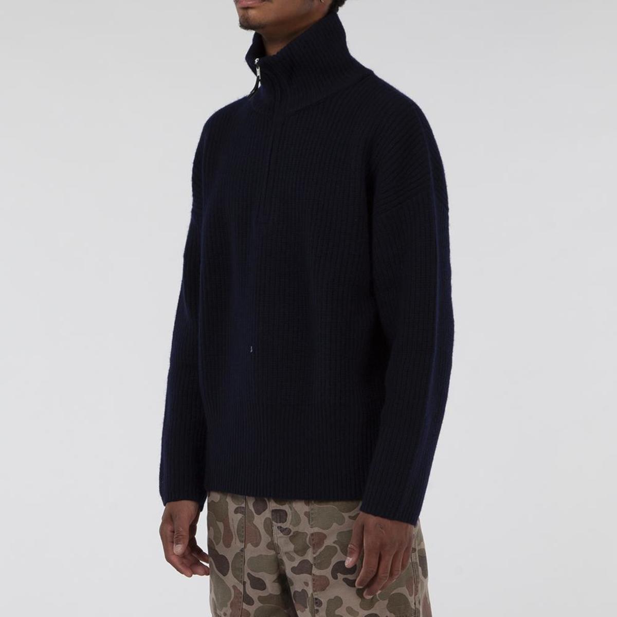 Wood Wood Otto Sweater - Navy - Image 2 of 4