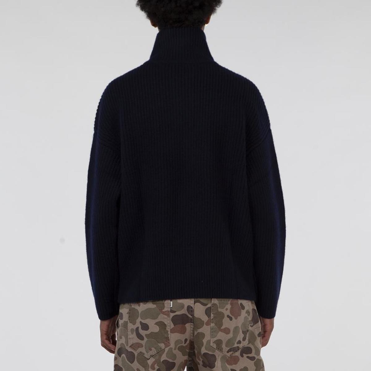 Wood Wood Otto Sweater - Navy - Image 3 of 4