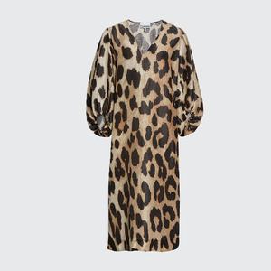 Ganni Silk Linen Maxi Dress | Garmentory