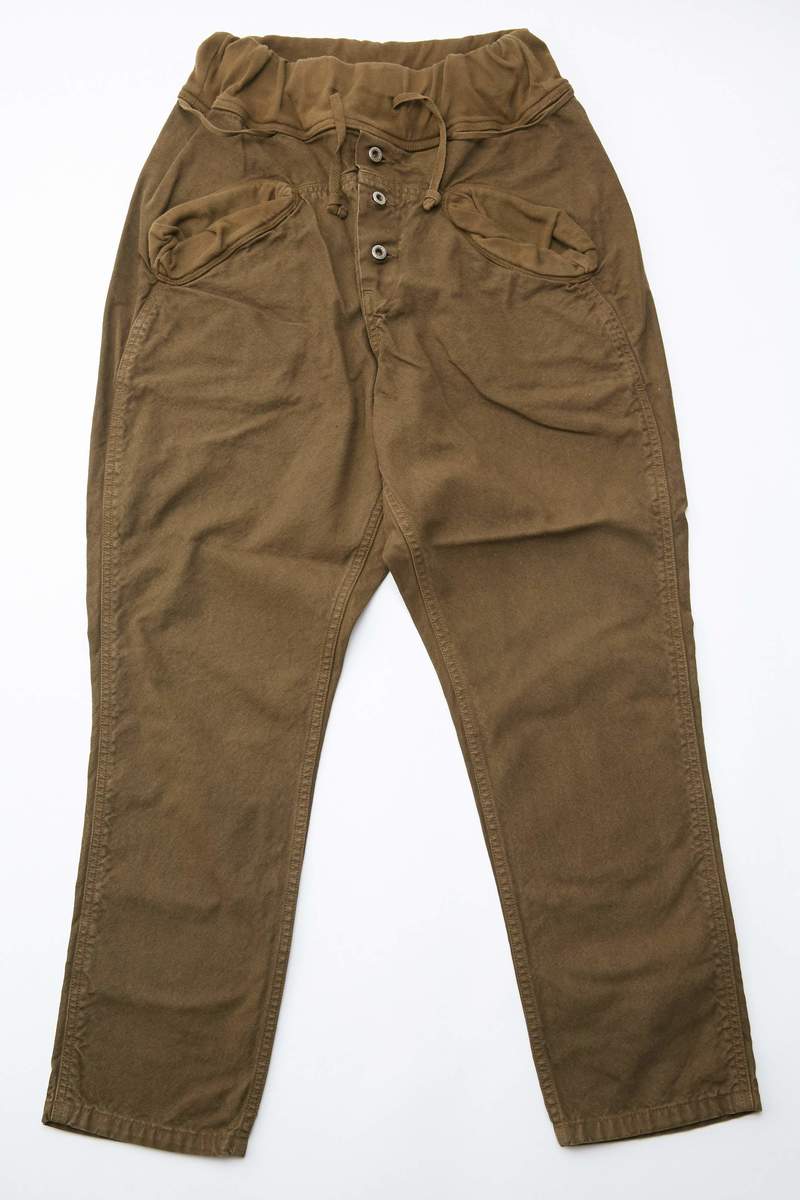 Kapital Canvas Sarouel Nouvelle Pants - Brown/Khaki | Garmentory
