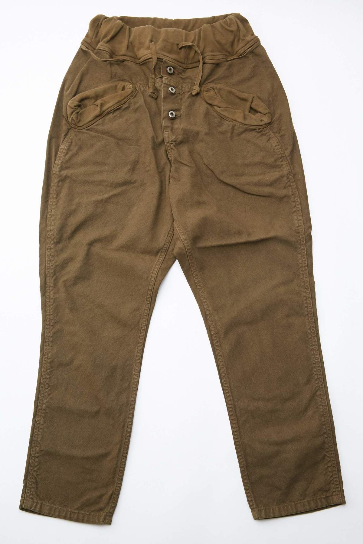 Kapital Canvas Sarouel Nouvelle Pants - Brown/Khaki | Garmentory