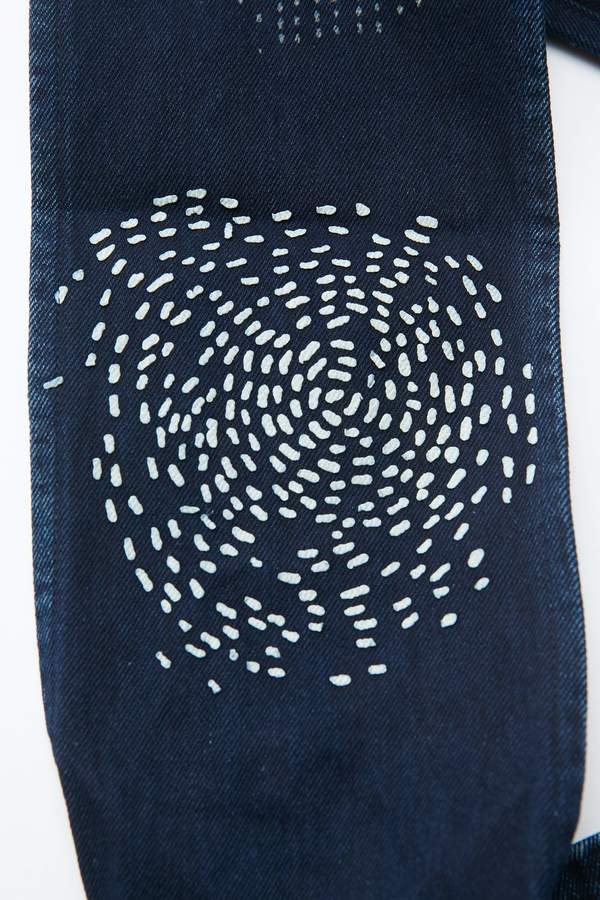 Kapital KOUNTRY 10oz INDIGO デニム BOOK BAG Kapital x KOUNTRY 10 oz. SASHIKO Patchwork Denim Book Bag