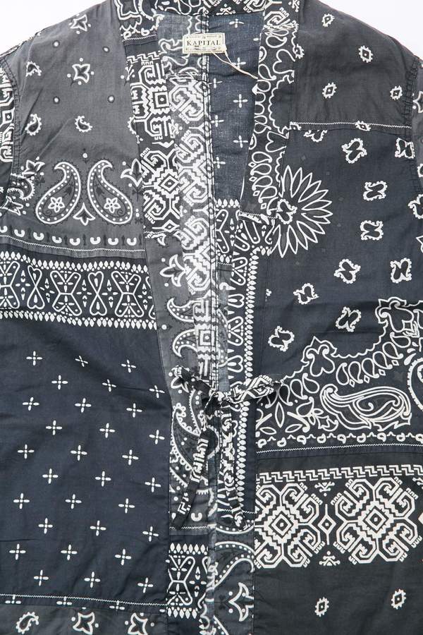 Kapital KOUNTRY REMAKE Gauze Bandana Patchwork KAKASHI Shirt