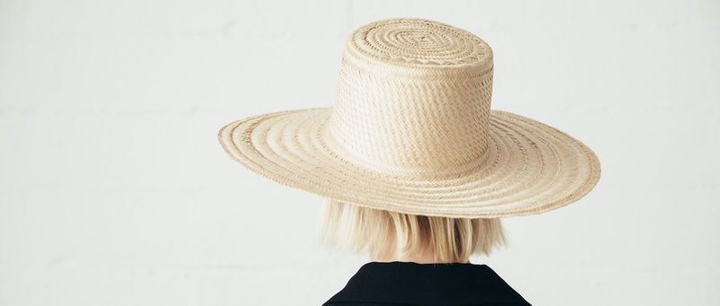 Janessa Leone Elsa Straw Boater | Garmentory display picture 2