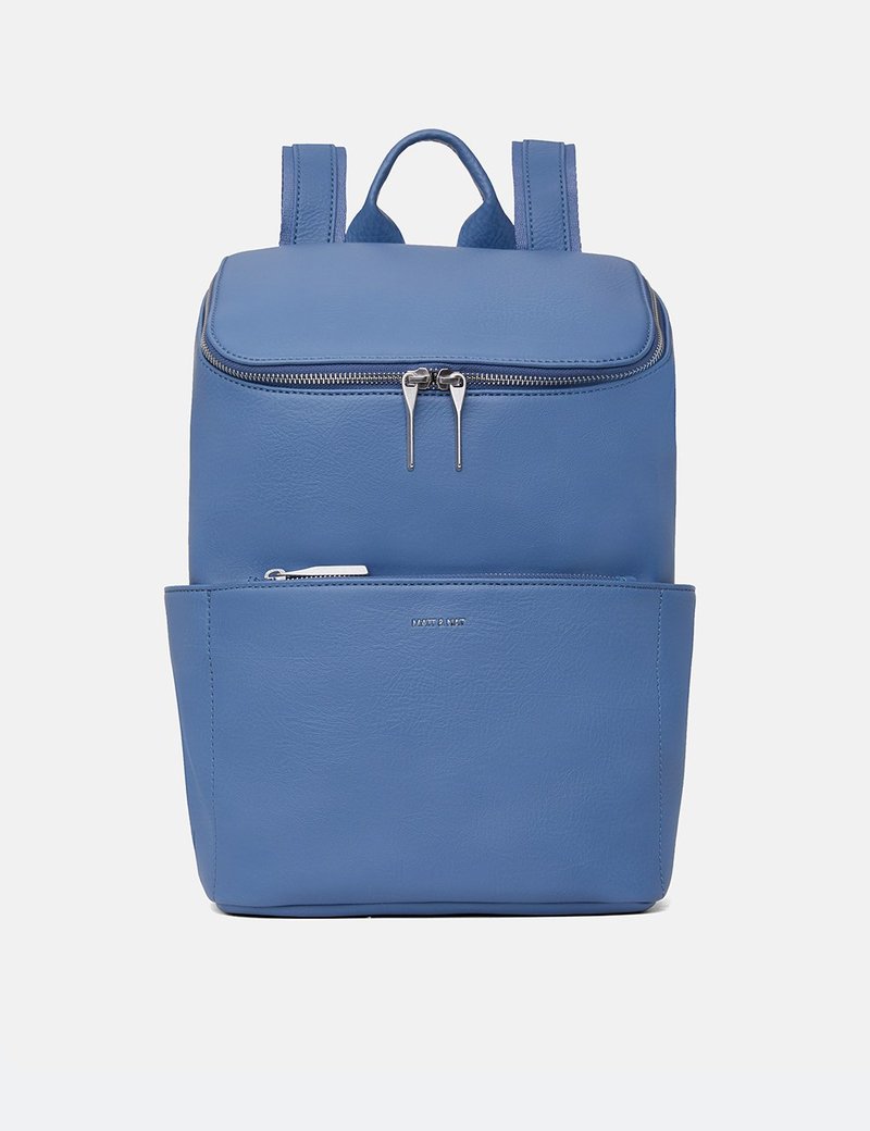 Matt & Nat Brave Backpack (Vegan Leather) - Lake Blue  display picture 1