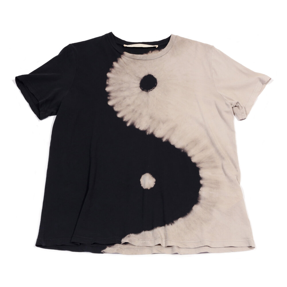 Raquel Allegra Yin Yang T-Shirt - Black/White | Garmentory