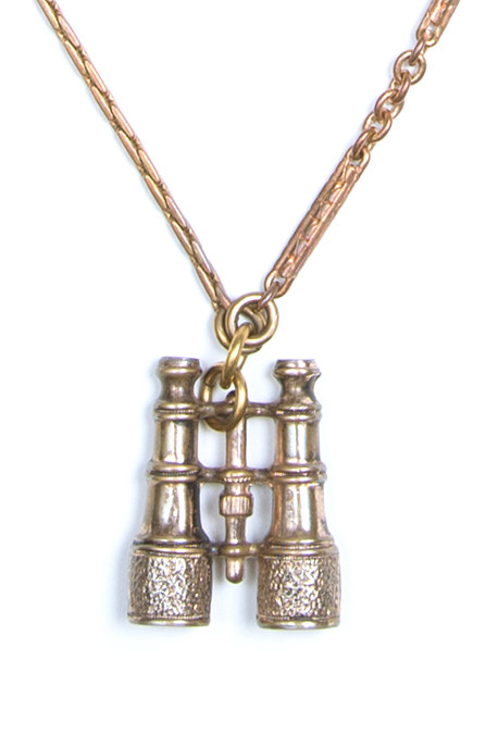 Lulu Frost - One Point Vintage Binocular Charm Necklace Lulu Frost - One Point Vintage Binocular Charm Necklace