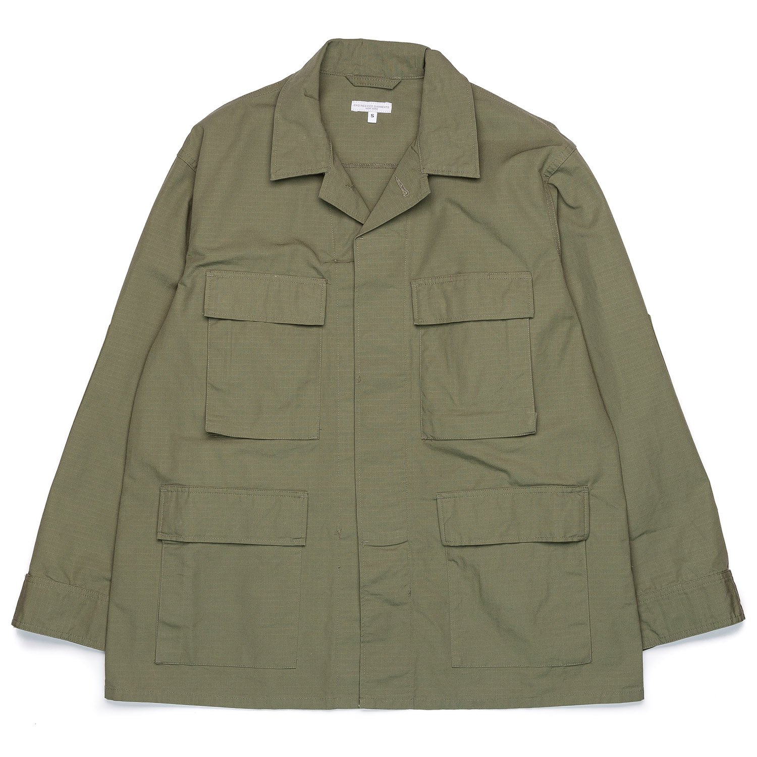 engineered garments BDU 七分丈 BDU-Jacket---Olive-Cotton-