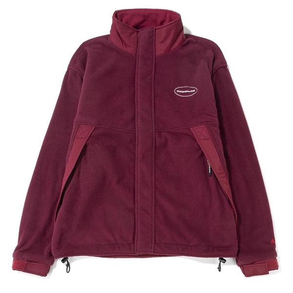 thisisneverthat Polartec Fleece Jacket - Burgundy thisisneverthat Polartec Fleece Jacket - Burgundy