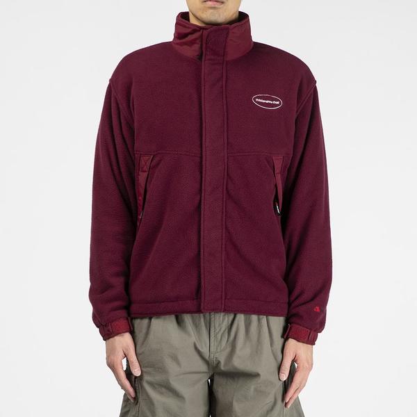 thisisneverthat Polartec Fleece Jacket - Burgundy thisisneverthat Polartec Fleece Jacket - Burgundy