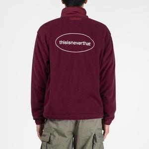 thisisneverthat Polartec Fleece Jacket - Burgundy thisisneverthat Polartec Fleece Jacket - Burgundy