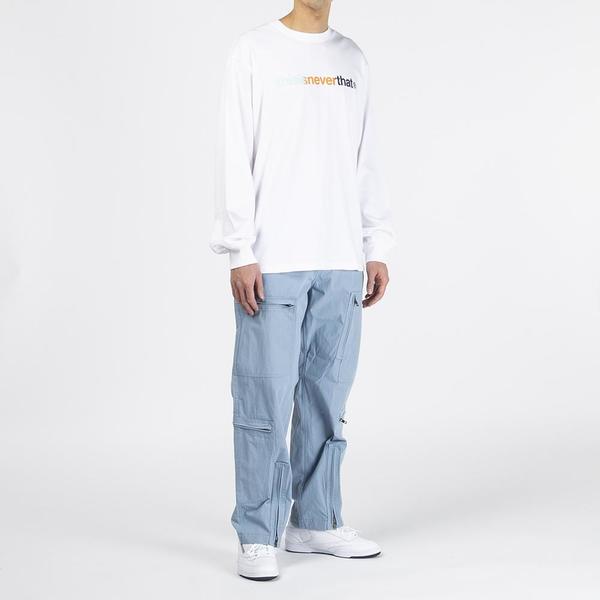 thisisneverthat T-Logo Long Sleeve T-shirt - White thisisneverthat T-Logo Long Sleeve T-shirt - White