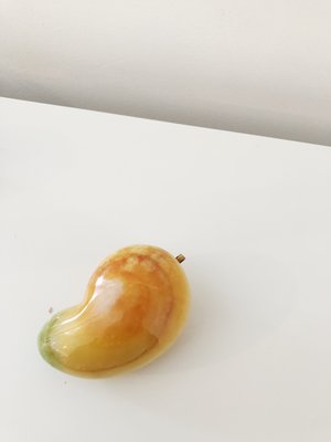 Vintage MID-CENTURY MARBLE FRUIT SET Vintage MID-CENTURY MARBLE FRUIT SET