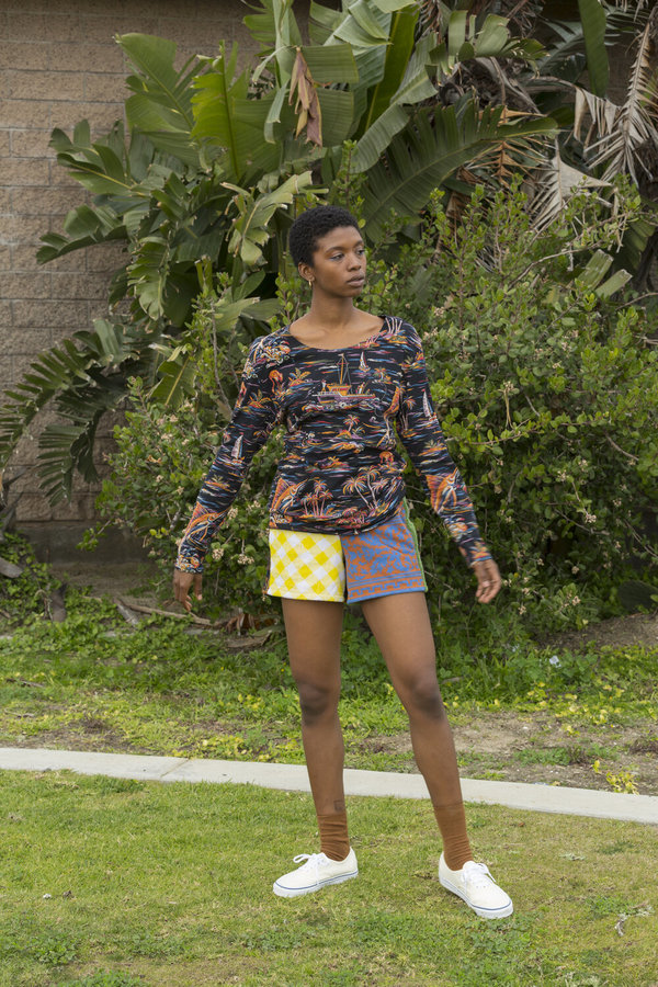 CARLEEN Boatneck Long Sleeve - Night Paradise CARLEEN Boatneck Long Sleeve - Night Paradise