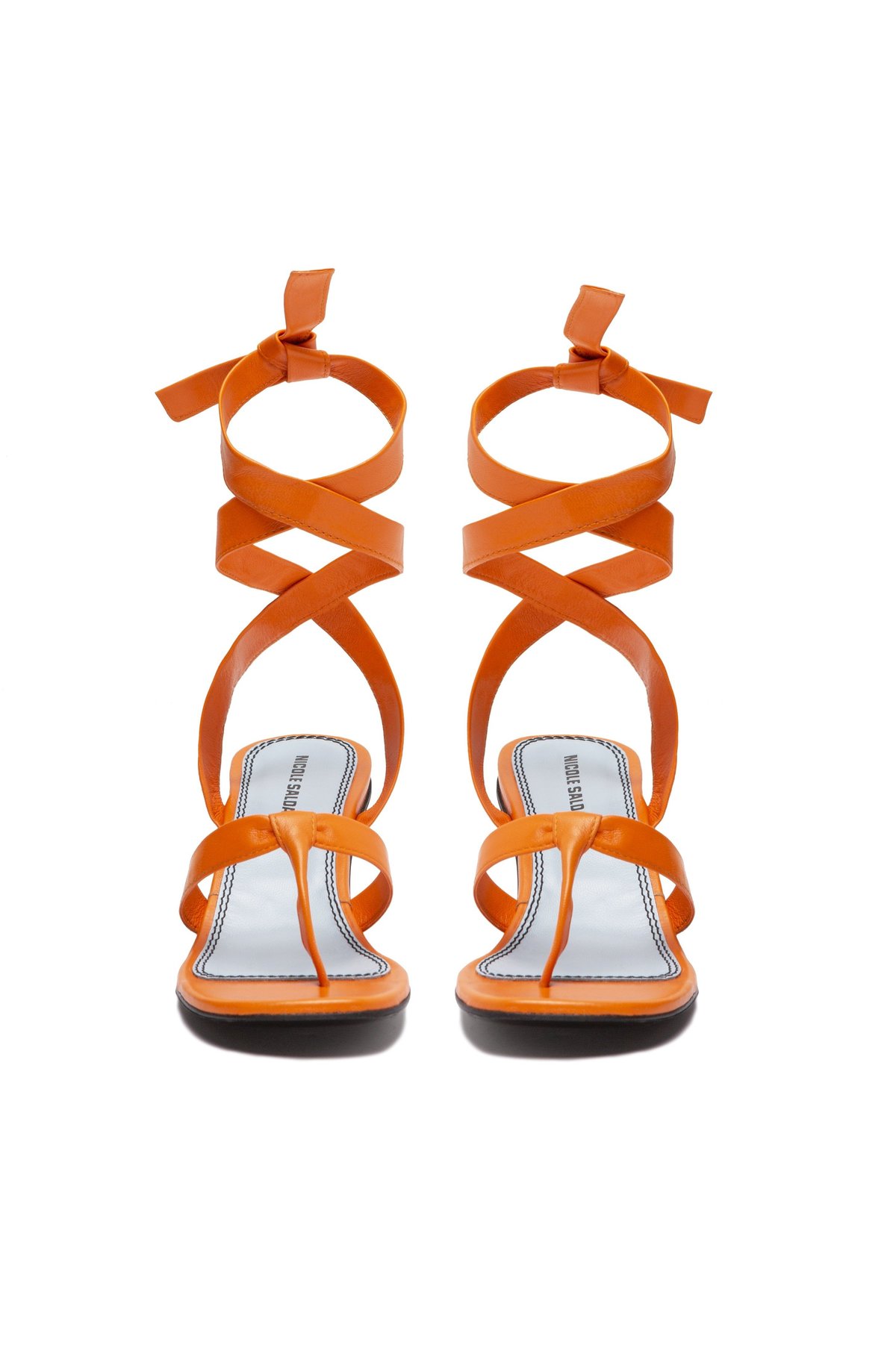 Nicole Saldana bobby sandals clementine napa Garmentory