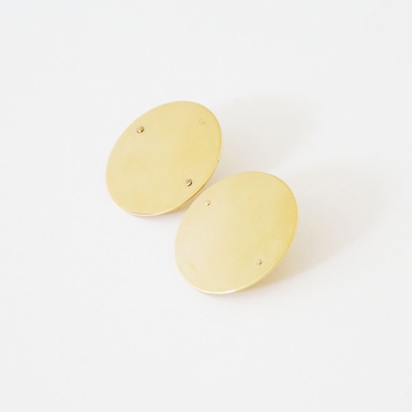 Gabriela Artigas Disc Earrings - Yellow Gold Filled Gabriela Artigas Disc Earrings - Yellow Gold Filled