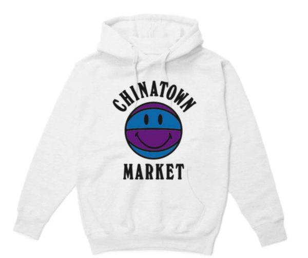 Chinatown Market SMILEY UV ACTIVATED BBALL HOODIE