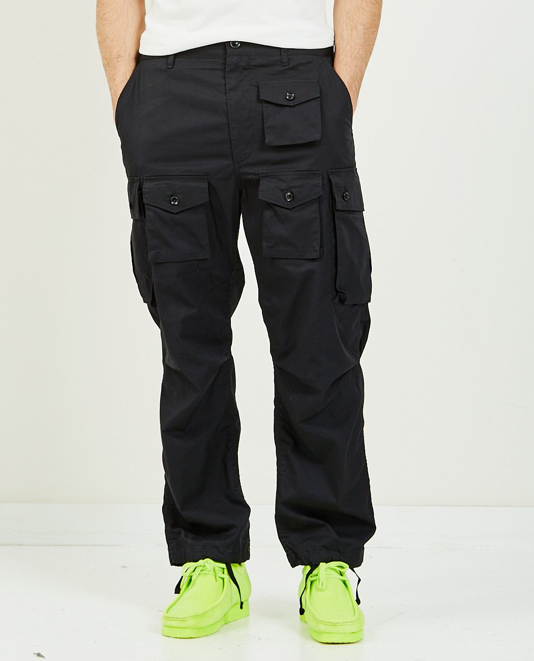 Engineered Garments FA Pant - Black | Garmentory