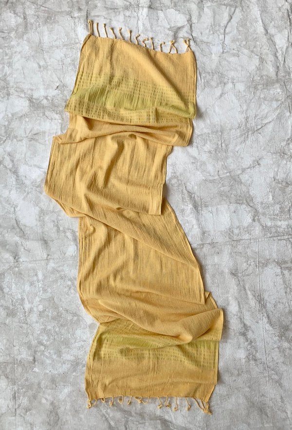 Cuttalossa & Co. Linen Runner - Marigold Cuttalossa & Co. Linen Runner - Marigold