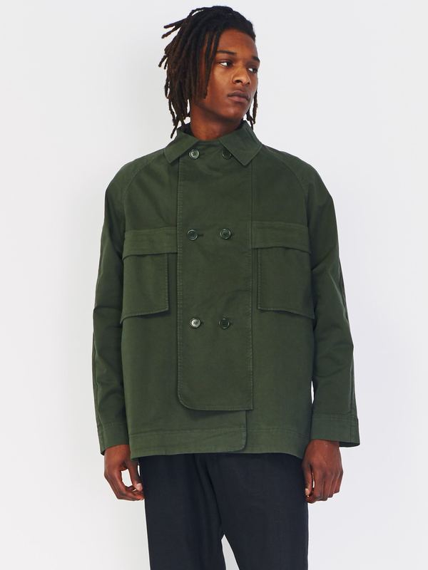 Henrik Vibskov Tanoi Jacket - Swamp Green | Garmentory