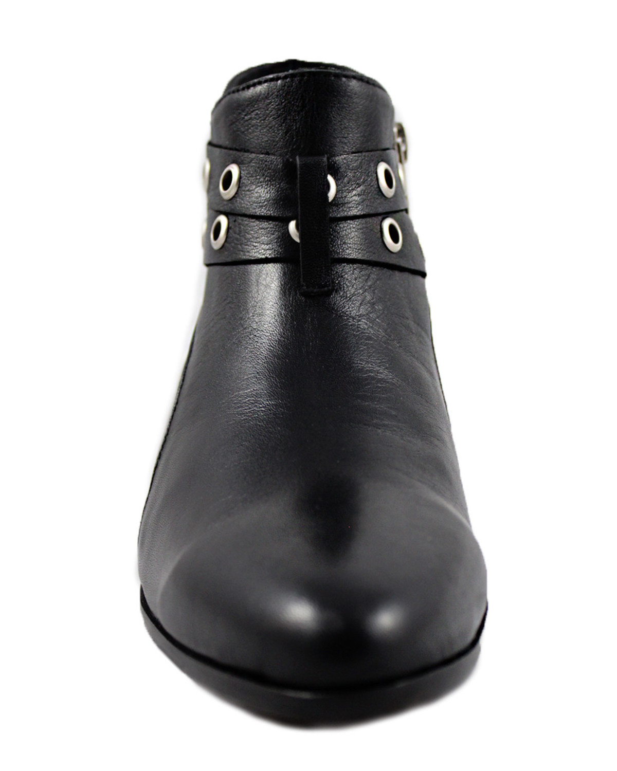 Cartel Footwear AW16 Double Strap Bootie Salto Black Leather Garmentory