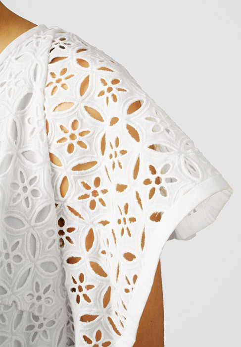 WHIT - CRANE DRESS IN WHITE WHIT - CRANE DRESS IN WHITE