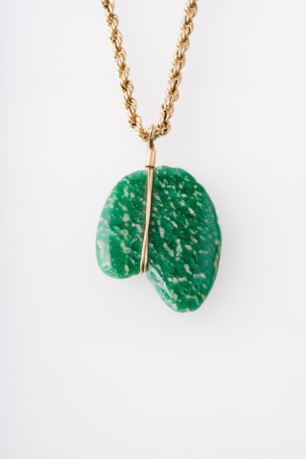 Vintage AGATE MODERN BLOB PENDANT Vintage AGATE MODERN BLOB PENDANT