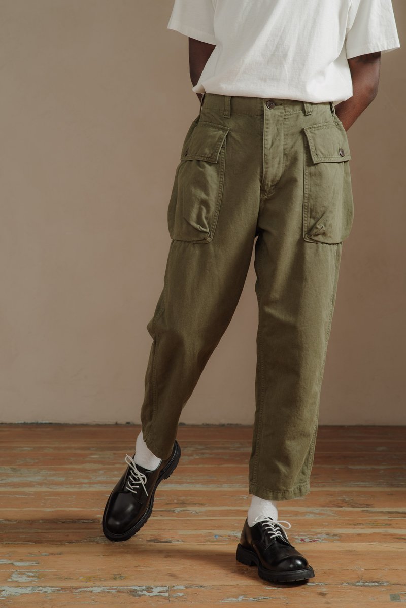 Sage de Cret MILITARY PANT - KHAKI | Garmentory