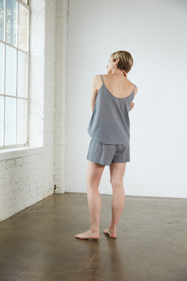 General Sleep Summer Set - Navy gingham General Sleep Summer Set - Navy gingham