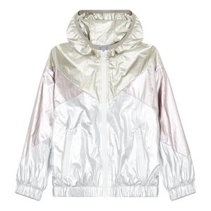 silver waterproof jacket