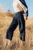 Jess Meany Dani Pleated Pant - Stonewash Navy - Thumbnail 2