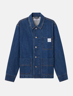 A.P.C. x Carhartt-WIP Talk Denim Jacket - Indigo Blue | Garmentory