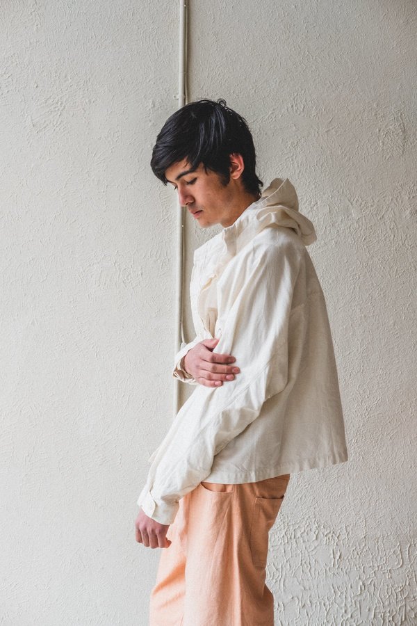 UNISEX STORY mfg. FORAGER JACKET - SUNBLEACHED ECRU | Garmentory