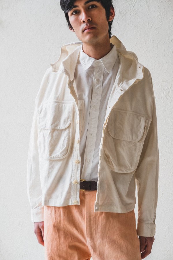 UNISEX STORY mfg. FORAGER JACKET - SUNBLEACHED ECRU | Garmentory