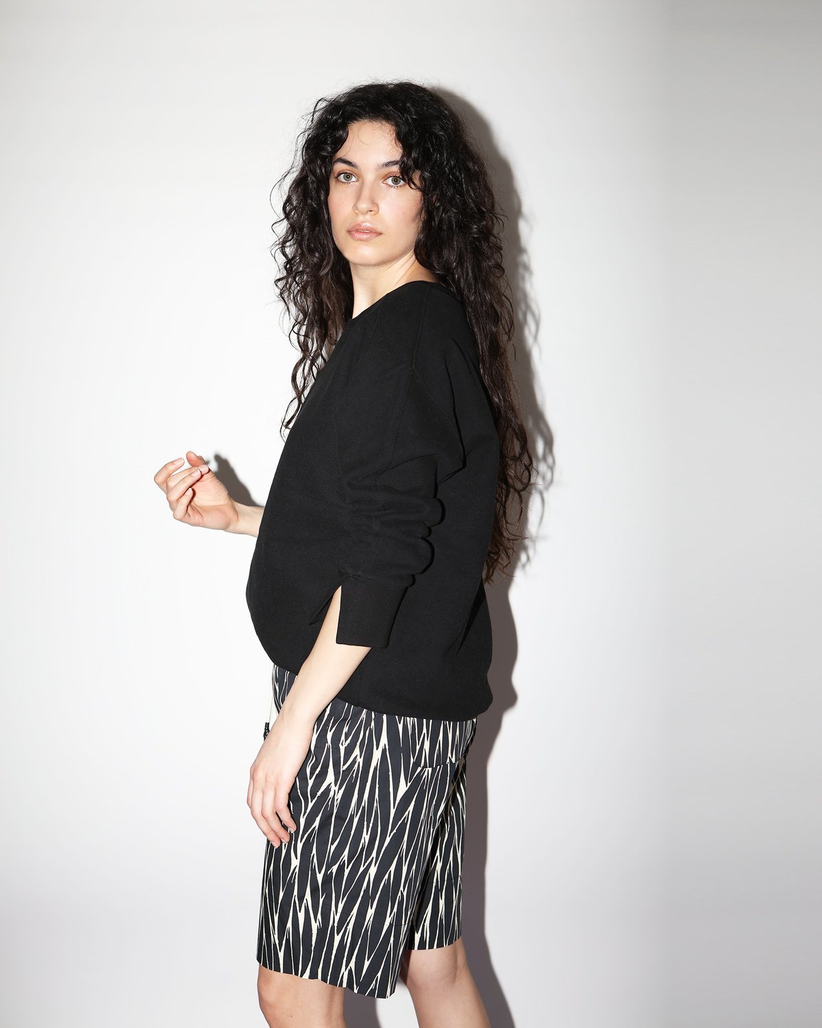 Psophia Dree Printed Short - BLACK PRINT - Image 5 of 6