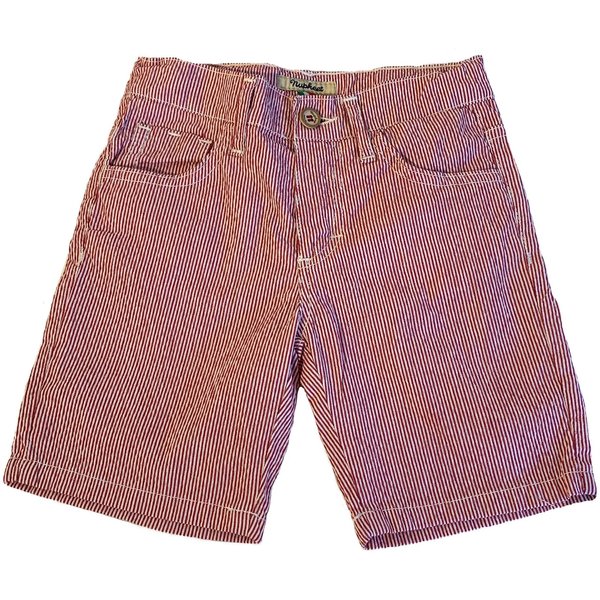 Kids Nupkeet Seewell Bermuda Shorts - Red/White Kids Nupkeet Seewell Bermuda Shorts - Red/White