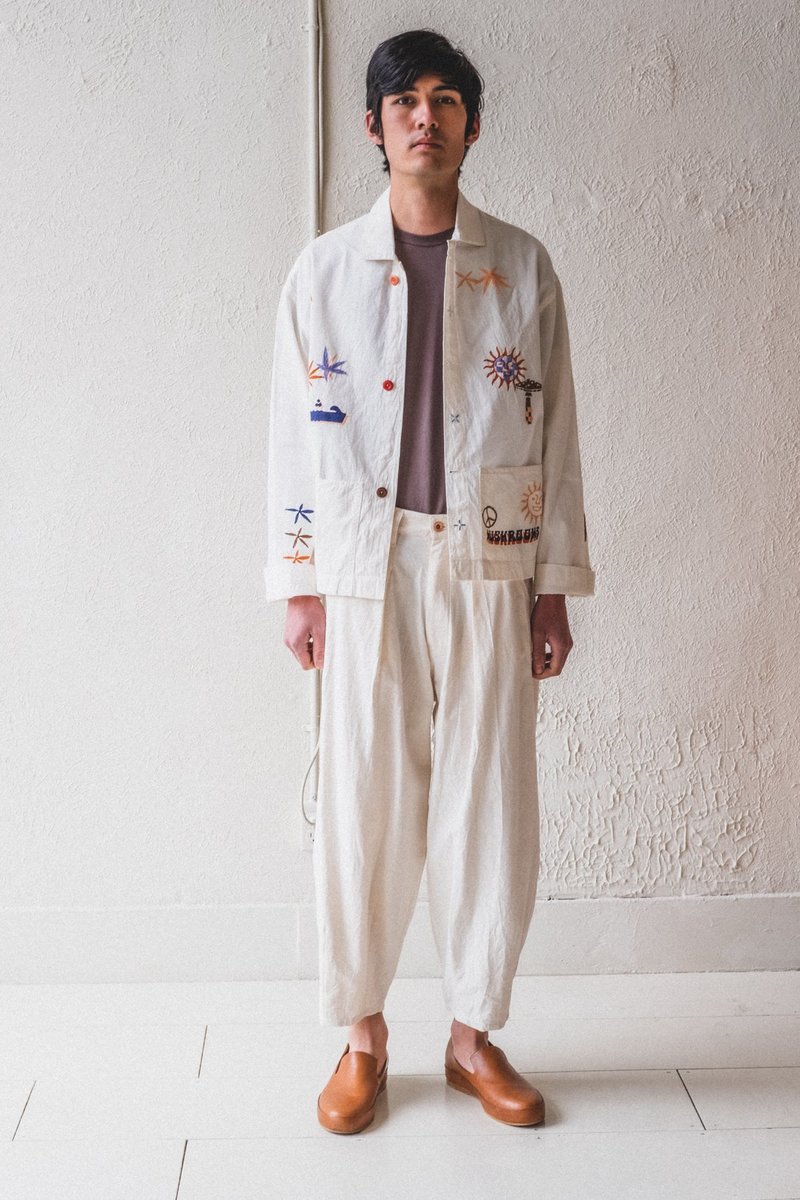 Story Mfg Short On Time Jacket シャツ ジャケット Short on Time Jacket - R.T.S. CO-44 – Story mfg.