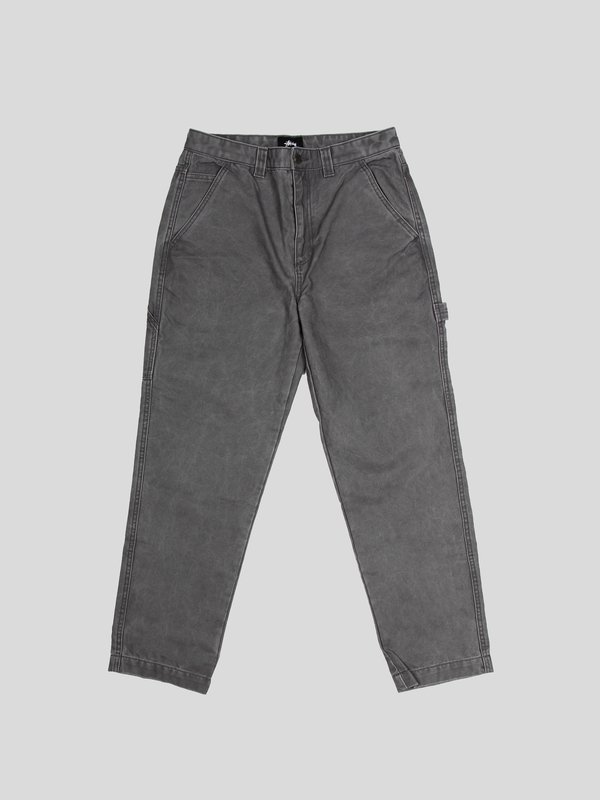 Stussy Washed Carpenter Pant - gray | Garmentory