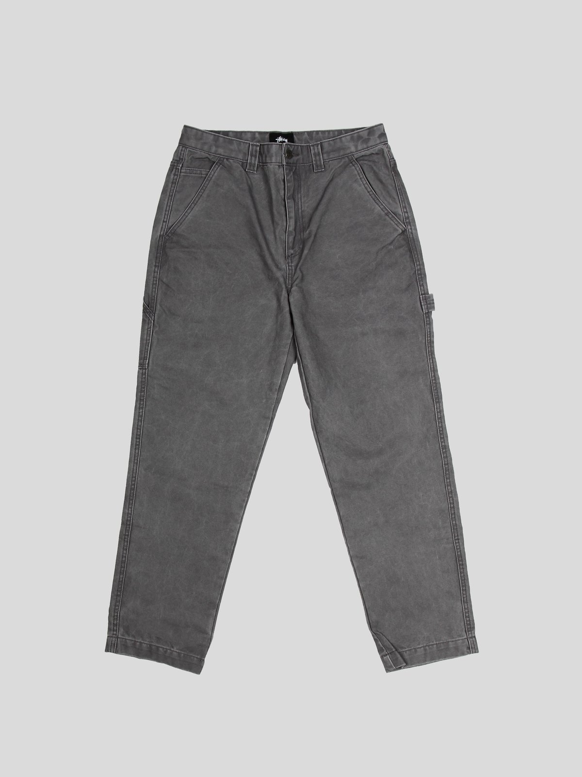Stussy Washed Carpenter Pant - gray | Garmentory