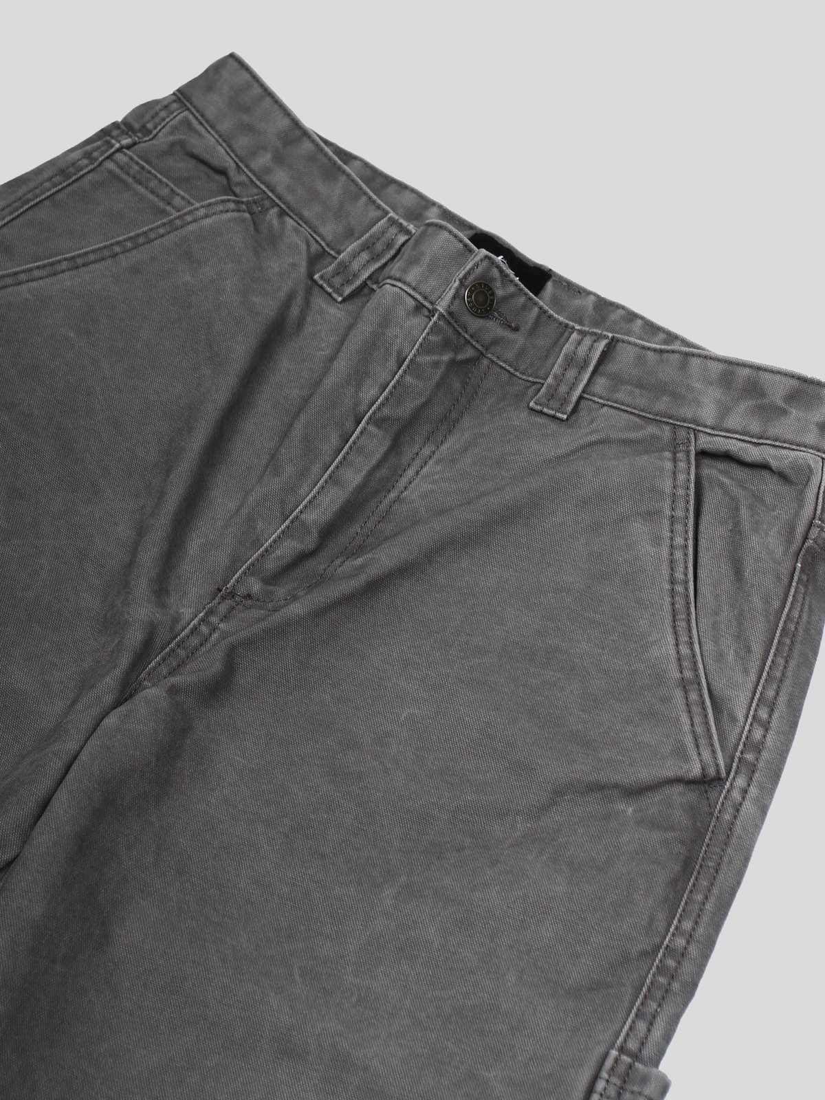 Stussy Washed Carpenter Pant - gray | Garmentory