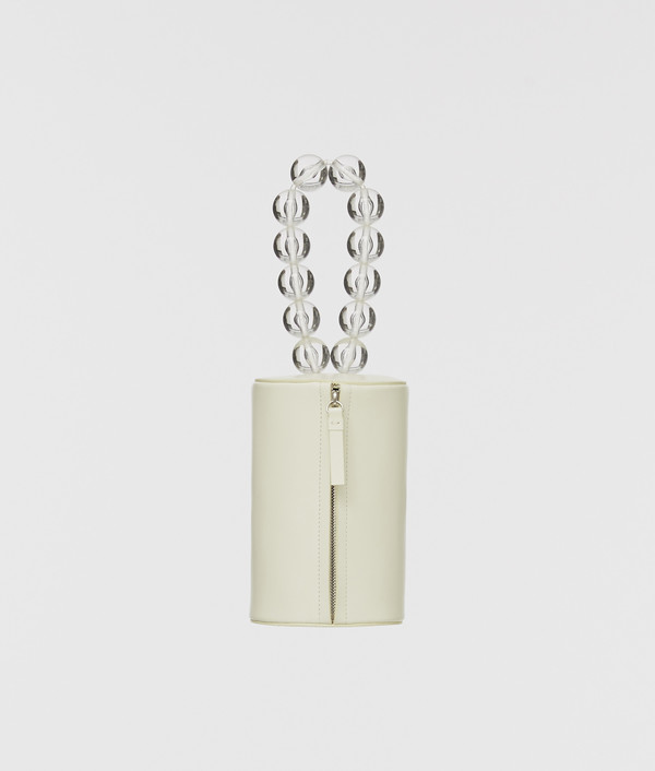 Building Block Cylinder Wristlet - Off White Building Block Cylinder Wristlet - Off White