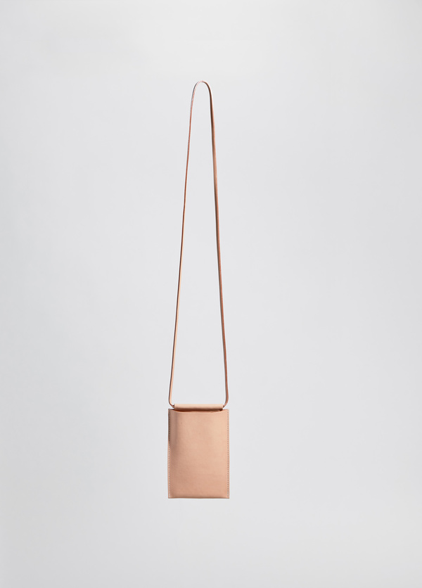 Building Block iPhone sling - Tan Leather Building Block iPhone sling - Tan Leather