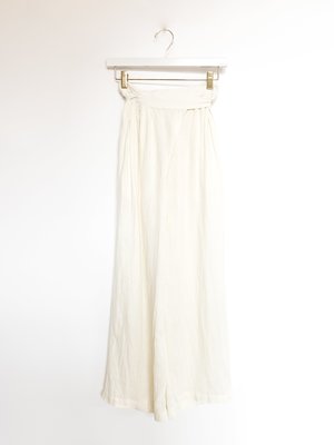 Black Crane Sack Linen Pants Black Crane Sack Linen Pants