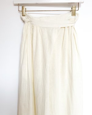 Black Crane Sack Linen Pants Black Crane Sack Linen Pants