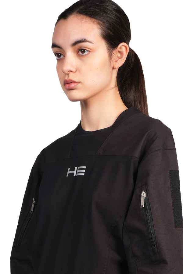 Heliot Emil Long Sleeve Tactical Shirt - Black | Garmentory