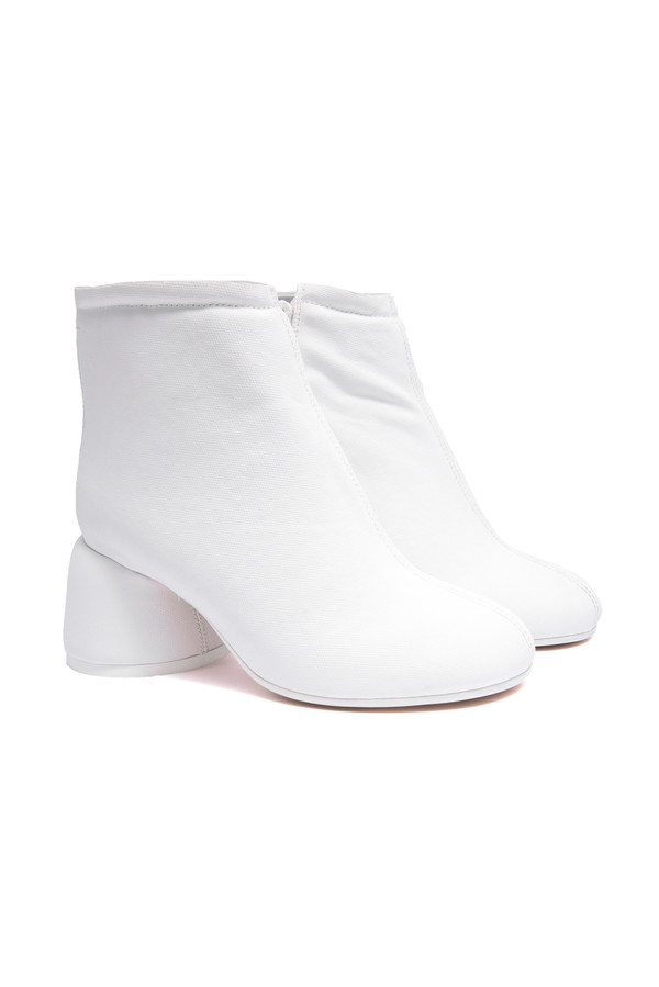 mm6 maison margiela white boots